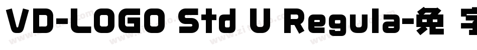 VD-LOGO Std U Regula字体转换